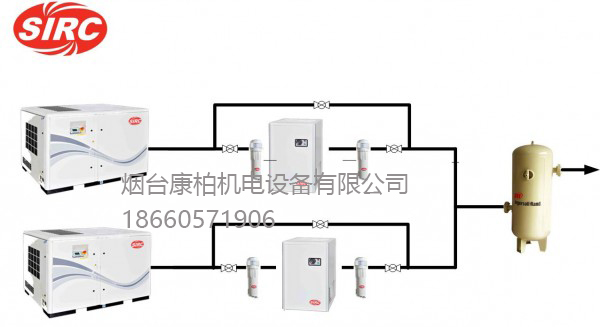 兩臺(tái)空壓機(jī)方案